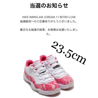 ナイキ(NIKE)の完売品★NIKE WMNS AIR JORDAN 11 RETRO LOW (スニーカー)