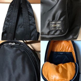 未使用に近い✨ porter タンカー バックパック 黒