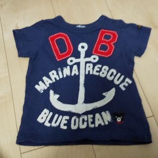 ダブルビー(DOUBLE.B)の値下げ！ ミキハウス  DOUBLE_B   半袖Tシャツ 80センチ  日本製(Ｔシャツ)