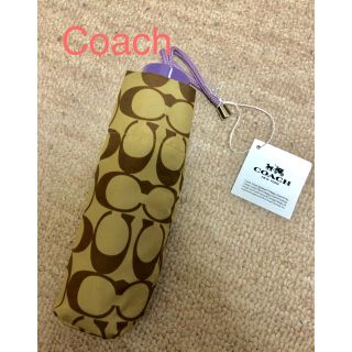 コーチ(COACH)の値下★コーチ★Coach シグネチャー ミニ傘 パープル(傘)