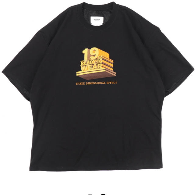 doublet 19ss 3D EMBROIDERY T-SHIRT