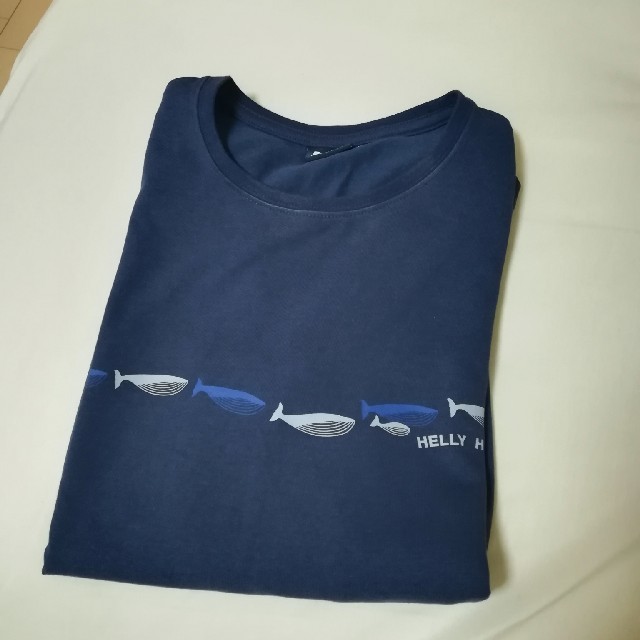 HELLY HANSEN(ヘリーハンセン)のHELLY HANSEN長袖Ｔシャツ(ネイビー) レディースのトップス(Tシャツ(長袖/七分))の商品写真