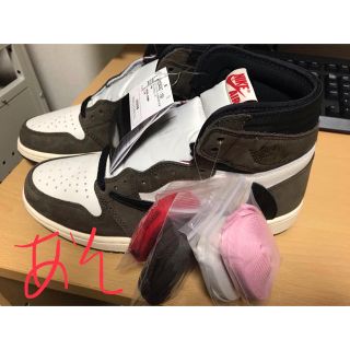 ナイキ(NIKE)のAIR JORDAN1 Travis  Scott aj1 26.5cm(スニーカー)