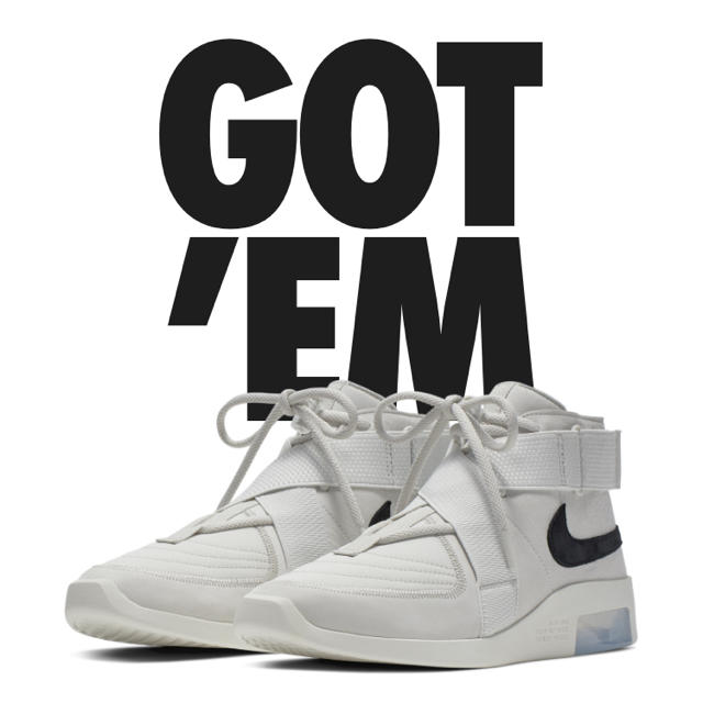 NIKE(ナイキ)のFEAR OF GOD × NIKE AIR FEAR OF GOD RAID メンズの靴/シューズ(スニーカー)の商品写真