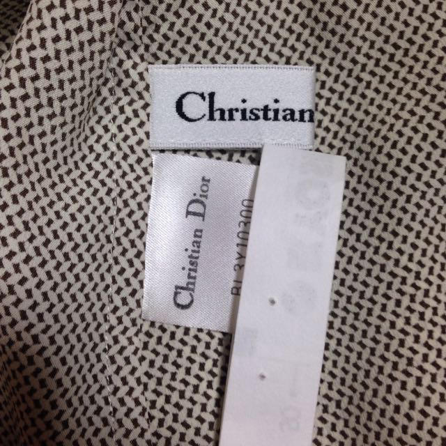 Christian Dior(クリスチャンディオール)のDior ボウ付ブラウス レディースのトップス(シャツ/ブラウス(長袖/七分))の商品写真