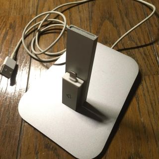 Apple iPhone lightening 充電台 中古 動作品(バッテリー/充電器)