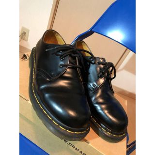 ドクターマーチン(Dr.Martens)のドクターマーチン ブラック UK8(ローファー/革靴)