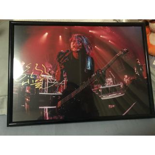 Crossfaith Hiroサイン入りフォト/ポスター