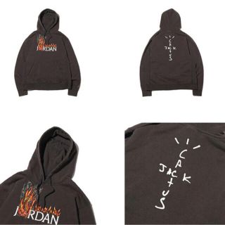 ナイキ(NIKE)の【西川様専用】【Lサイズ】Travis scott jordan hoodie(パーカー)