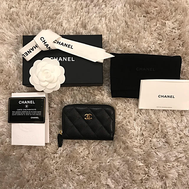 最旬ダウン CHANEL シャネル✳︎ジップコインパース - 財布 - www