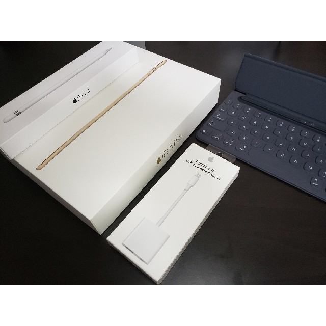 iPad Pro 9.7 128gb simフリー+Apple pencilなど