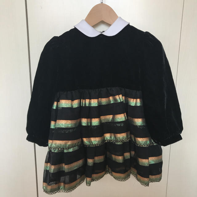 ワンピース ドレス 95cm キッズ/ベビー/マタニティのキッズ服女の子用(90cm~)(ドレス/フォーマル)の商品写真