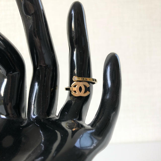 CHANEL シャネル リング 指輪 ノベルティ ゴールド 11号 レディースのアクセサリー(リング(指輪))の商品写真