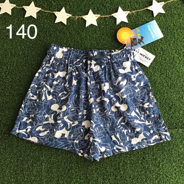 Disney(ディズニー)の★【 140 】 夏パン ミッキーフレンズ リラックスパンツ キッズ/ベビー/マタニティのキッズ服女の子用(90cm~)(パジャマ)の商品写真