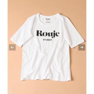 イエナ(IENA)のRouje paris ルージュ ロゴTシャツ(Tシャツ(半袖/袖なし))