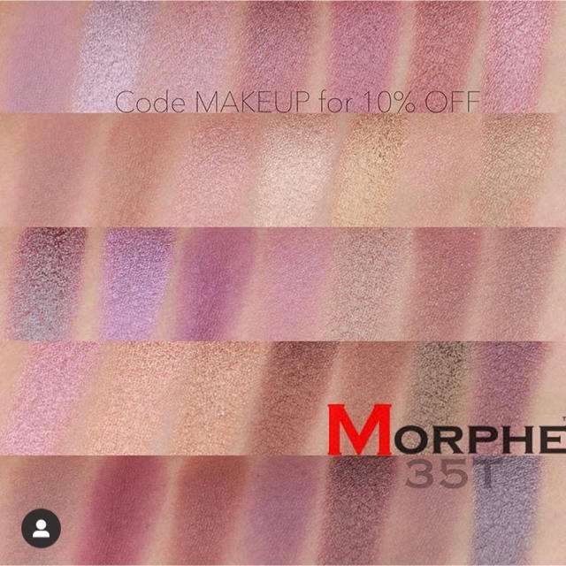 3ce(スリーシーイー)の正規品 Morphe35T アイシャドウパレット コスメ/美容のベースメイク/化粧品(アイシャドウ)の商品写真