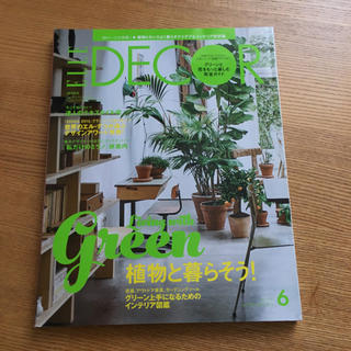 エル(ELLE)のELLE DECOR（エル・デコ日本版）／2015年6月“植物と暮らそう”(住まい/暮らし/子育て)