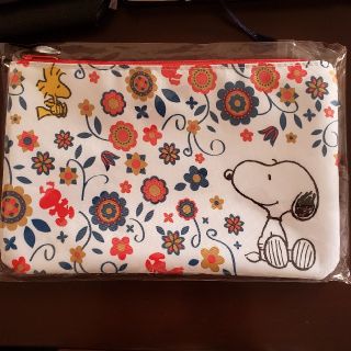 スヌーピー(SNOOPY)の新品SNOOPY花柄ポーチ(ポーチ)