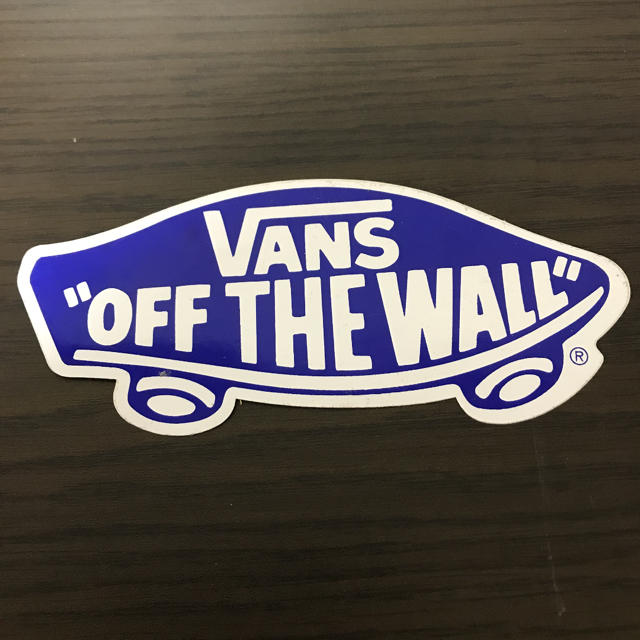 VANS(ヴァンズ)の【縦6.5cm横15.5cm】VANS OLDステッカー 自動車/バイクのバイク(ステッカー)の商品写真