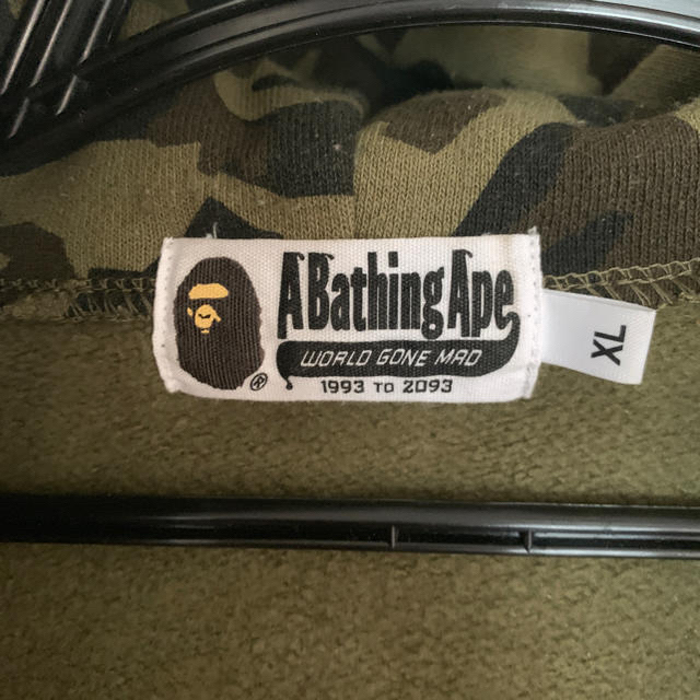 A BATHING APE(アベイシングエイプ)のa bathing ape シャークパーカー メンズのトップス(パーカー)の商品写真