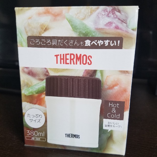 THERMOS(サーモス)の【NAAAさん専用】サーモス　保温スープジャー　新品未使用　箱入り インテリア/住まい/日用品のキッチン/食器(弁当用品)の商品写真