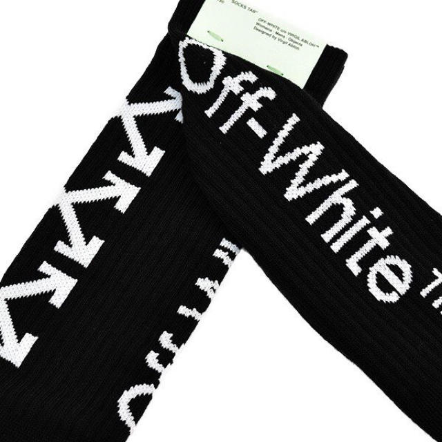 OFF-WHITE オフホワイト ARROWS SOCKS ソックス/ブラック