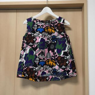 マリメッコ(marimekko)の【未使用に近い】マリメッコ UNIQLOコラボトップスS(シャツ/ブラウス(半袖/袖なし))