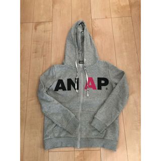 アナップ(ANAP)のアナップ グレー パーカー(パーカー)