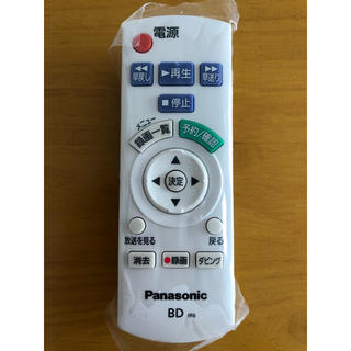 パナソニック(Panasonic)のお値下げ✴︎ BD IR6 リモコン 新品未使用✴︎(ブルーレイレコーダー)