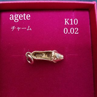 アガット(agete)のagete　ネックレスチャーム　(ネックレス)