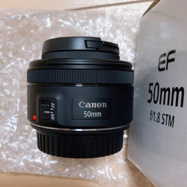 ☆極上美品【Canon】EF 50mm F1.8 STM 単焦点 キャノン