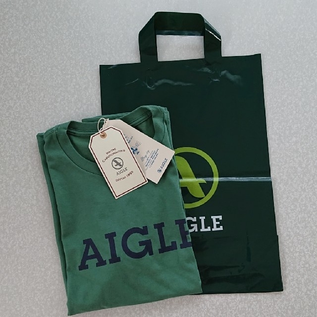 AIGLE(エーグル)のAIGLE 新品Tシャツ メンズのトップス(Tシャツ/カットソー(半袖/袖なし))の商品写真