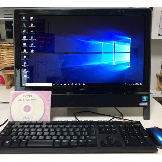 エヌイーシー(NEC)のNEC デスクトップパソコン VN770/E 付属品一式(デスクトップ型PC)