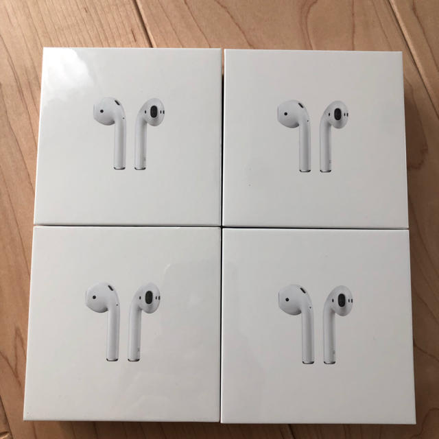 即発送 新品未開封 第2世代 AirPods MRXJ2J/A ×4台セット