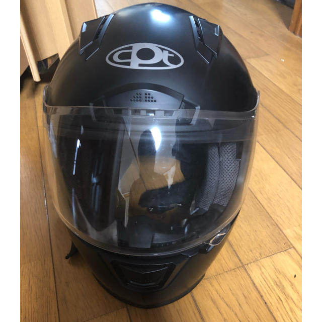 バイクインナーバイザー付きヘルメット