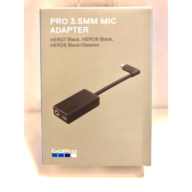 【新品未使用】GoPro ゴープロ mic adapter マイクアダプター