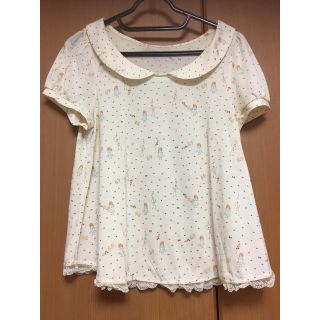 フランシュリッペ(franche lippee)のフランシュリッペ オズの魔法使い 半袖パフスリーブブラウス(Tシャツ(半袖/袖なし))