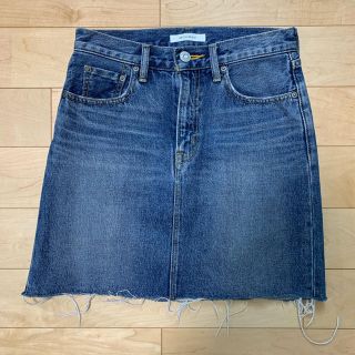 マウジー(moussy)のマウジー デニムスカート size 1  CC42(ひざ丈スカート)