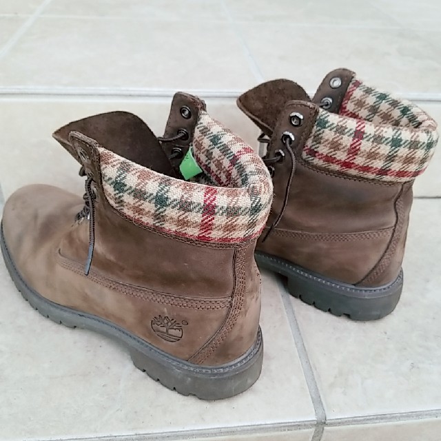 Timberland(ティンバーランド)のTimberland × WOOLRICH ブーツ サイズ9 メンズの靴/シューズ(ブーツ)の商品写真