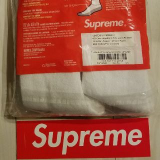 ヘインズ(Hanes)のSupremeHanesソックス2ペア(ソックス)