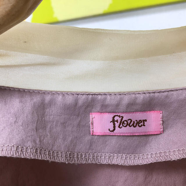 flower(フラワー)のflower  ピンクパープル ブラウス レディースのトップス(シャツ/ブラウス(半袖/袖なし))の商品写真