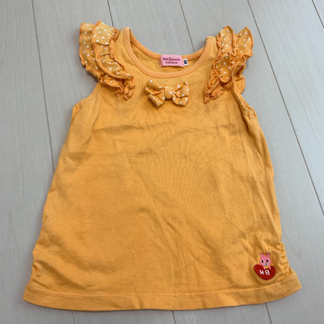 HOT BISCUITS(ホットビスケッツ)のミキハウス♡80 キッズ/ベビー/マタニティのベビー服(~85cm)(Ｔシャツ)の商品写真