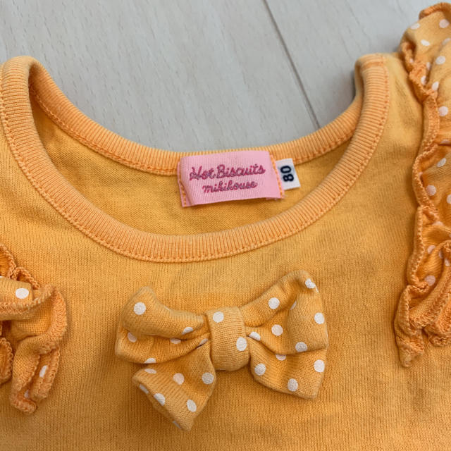 HOT BISCUITS(ホットビスケッツ)のミキハウス♡80 キッズ/ベビー/マタニティのベビー服(~85cm)(Ｔシャツ)の商品写真