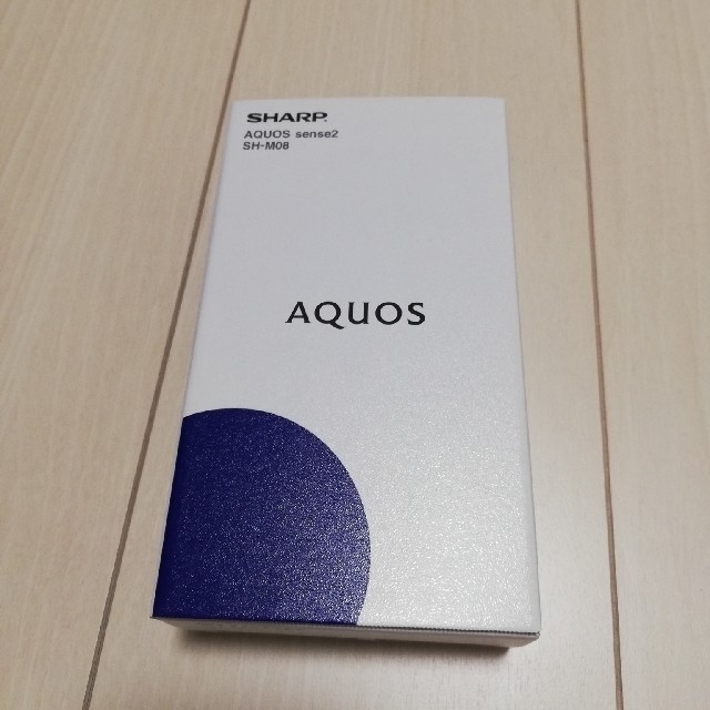 【新品】AQUOS sense2 SH-M08 ホワイトシルバーのサムネイル