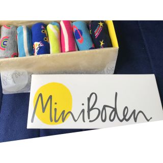 ボーデン(Boden)のミニボーデン ソックスBOX  2-4Y(靴下/タイツ)