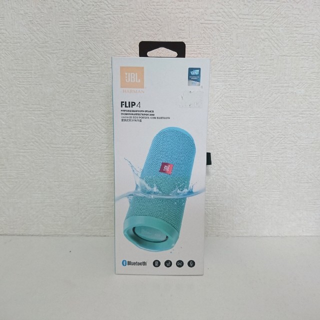 スピーカーJBL FLIP4  IPX7防水/パッシブラジエーター搭載/ポータブル