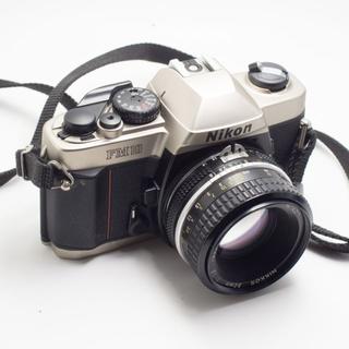 ニコン(Nikon)の機械式一眼レフ nikon fm10 ai nikkor 50mm f1.8(フィルムカメラ)