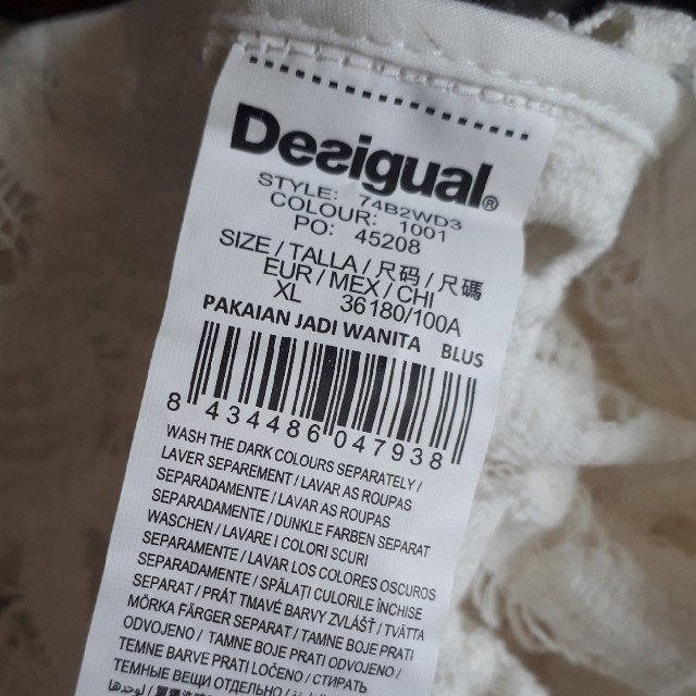 DESIGUAL(デシグアル)のレーストップス レディースのトップス(チュニック)の商品写真