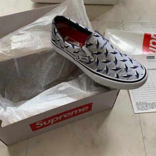 シュプリーム(Supreme)のシュプリーム vansスリッポン   26センチ(スリッポン/モカシン)