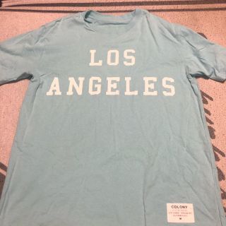 ザラ(ZARA)のcolony 半袖Tシャツエメラルド色Mサイズ 最終値下げ(Tシャツ/カットソー(半袖/袖なし))